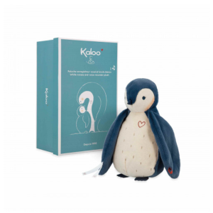 Kaloo – Peluche bruit blanc manchot bleu