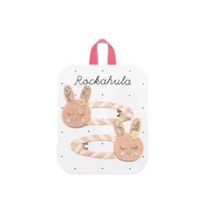 Rockahula – Pinces à cheveux Lapin rayé