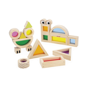 Janod – Jeu sensoriel – blocs translucides