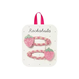 Rockahula – Pinces à cheveux fraises