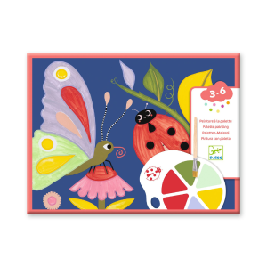 Djeco – Peinture à la palettes les petites bêtes