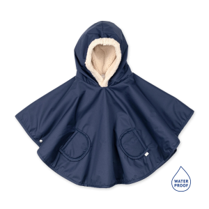 Bemini – Poncho hiver imperméable Navy