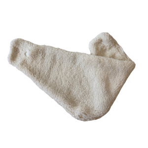 Tête de lylotte – Cache cou écru