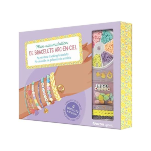 Auzou – Mon accumulation de bracelets Arc en ciel