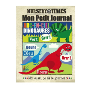 Poppik – Mon petit journal Arc en ciel Dinosaures