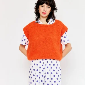 Annette rouge orangé