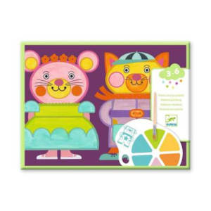 Djeco – Peinture à la palette Les joufflus