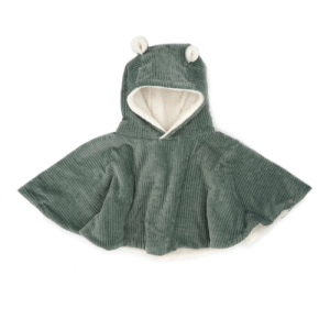 Rien que des bétises – Poncho velours kaki