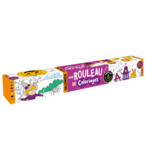 1 2 3 Soleil – Rouleau de coloriage Halloween