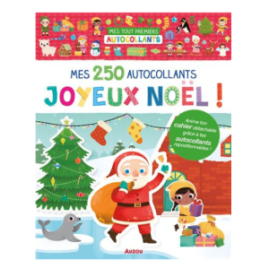 Auzou – Mes 250 autocollants joyeux noël