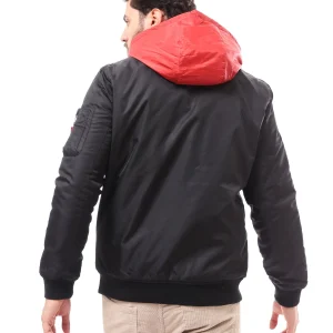 Veste homme avec capuche et imprimés modernes – JAC24WFWP28382TM1