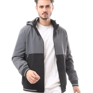 Veste homme légère avec fermeture zippée au design pratique - JAC24WWCL28394TM1