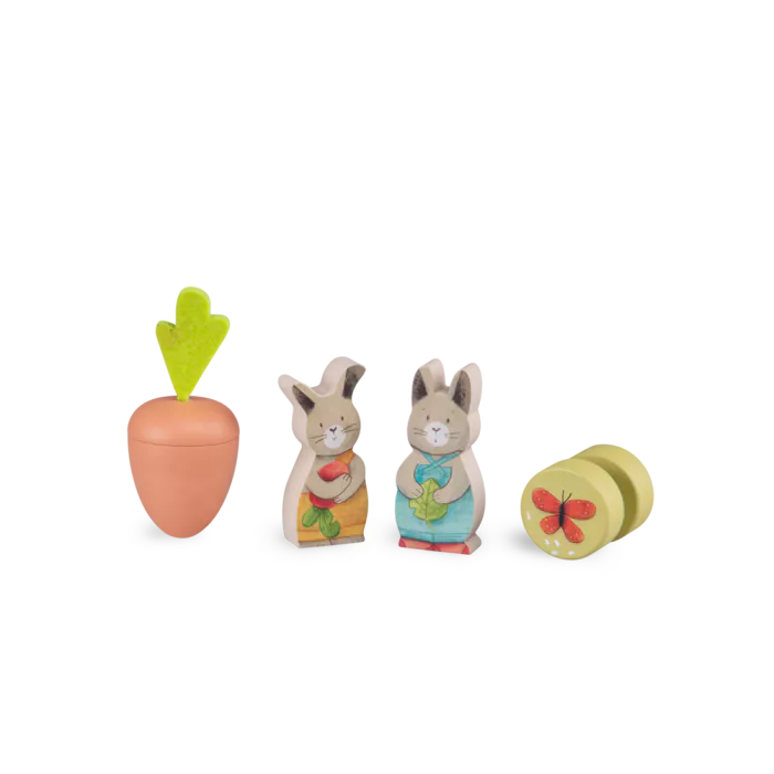 Moulin Roty – Jardin multiactivités Trois petits lapins – Image 6
