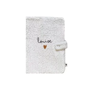 Atelier wagram – Protège carnet de santé Moumoute blanc