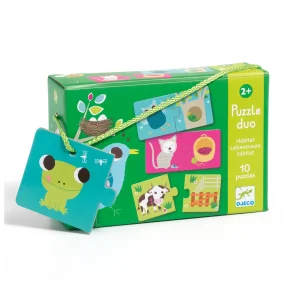 Djeco – Puzzle duo habitat