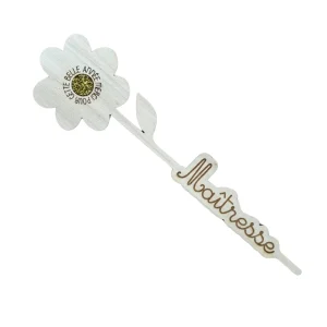 Ma Fabrique Perso – Fleur en bois maîtresse
