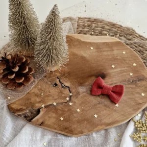 Les noeuds de maman – Grand noeud double gaze pain d&rsquo;épice