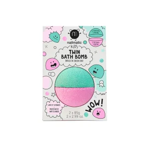 Nailmatic – Boule de bain duo rose / lagon