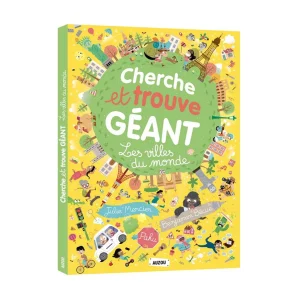 Auzou – Cherche et trouve géant « Les villes du monde »