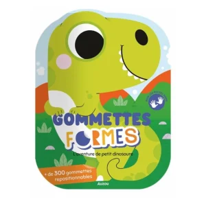 Auzou – Gommettes « l&rsquo;aventure de petit dinosaure »