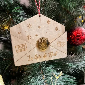 Ma fabrique perso – Enveloppe en bois à suspendre