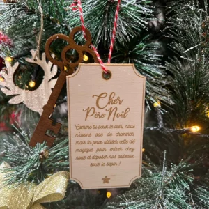 Ma fabrique perso – Clé magique du Père Noël