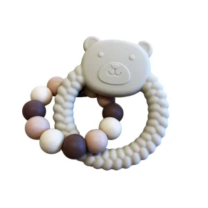 Mawen Materne – Hochet ours beige