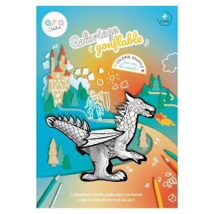 Ara créative – Coloriage gonflable dragon