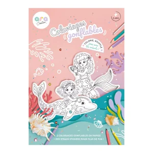 Ara créative – Coloriage gonflable Sirène