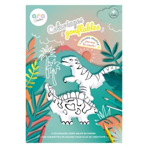 Ara créative – Coloriage gonflable Dinosaure
