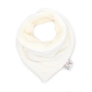 Rien que des bêtises – Cache cou écru