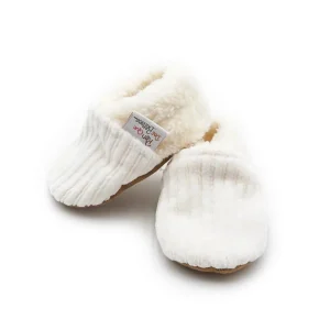 Rien que des bêtises – Chaussons Ecru