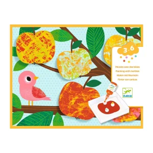 Djeco – Peinture avec des billes nature multicolore