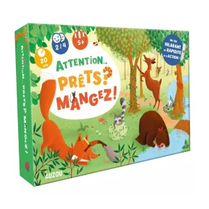 Auzou – Jeu attention…prêts ? Mangez !