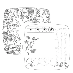 Les drôles de bouilles – Recharge Océan / j&rsquo;apprends à dessiner