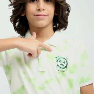 Polo pour garçon en couleurs vives - POS24SAMR31287TB1