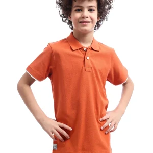 Polo enfant au design moderne avec boutons distinctifs – POS24SBTR21813TB1
