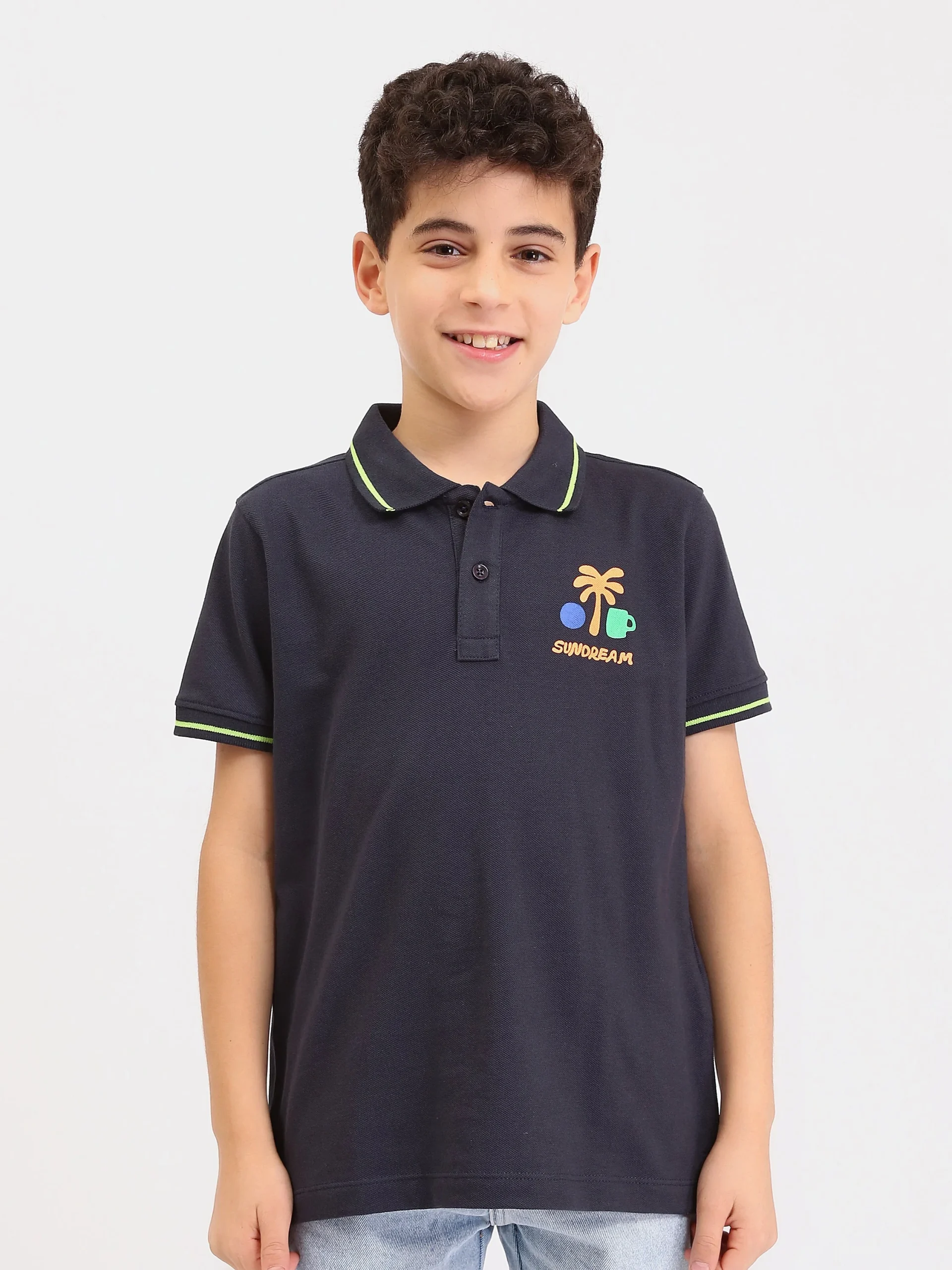 Polo Ado Garçon Manches Courtes – Style Été Imprimé - POS25SPPR76277MJ1 – Image 8