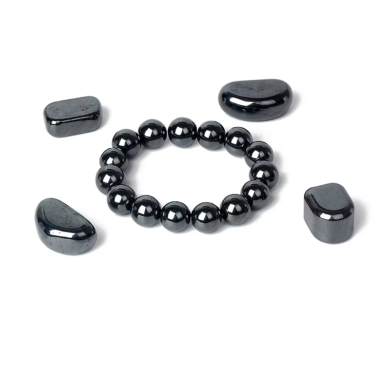 Bracelet hématite boules