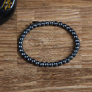 Bracelet hématite 6mm