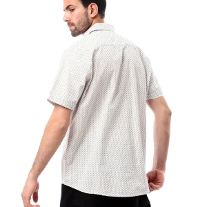 Chemise pour homme décorée avec des boutons - SSH24SAER19490TM1