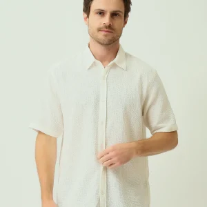 Chemise homme d’été à manches courtes en tissu léger – SSH25SECR16155TM1