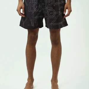 Short de Bain Homme avec Motif Graphique - Confort et Style - SWO25SSAE11445TM1