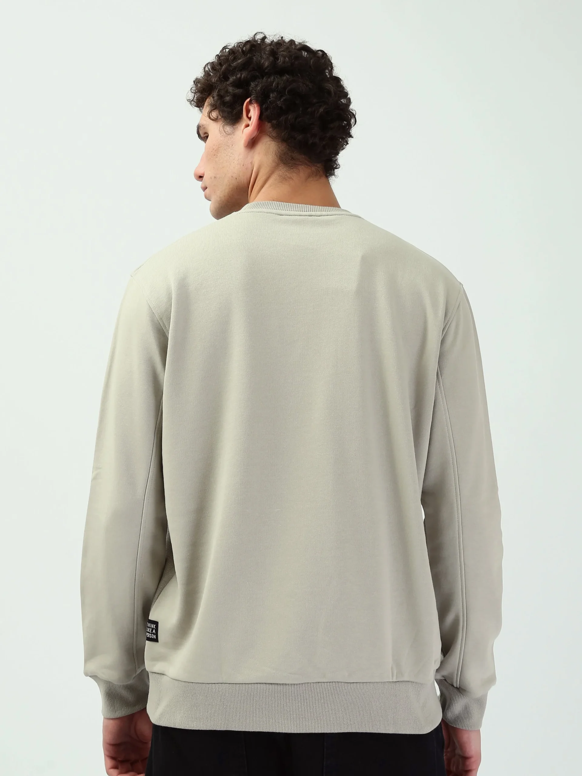 Sweatshirt homme col rond – Design moderne et confort urbain - SWS25WRCL26286TM1 – Image 4