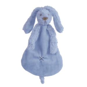 Happy Horse – Lapin Richie bleu foncé doudou plat