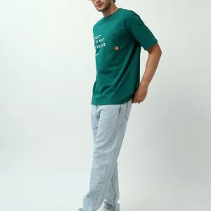 T-shirt Homme Vert avec Poche – Style Casual Moderne - TSH24SPRO20160TM1