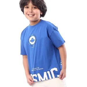 T-shirt pour garçon décoré avec un design moderne - TSH24SPRO20934TJ1