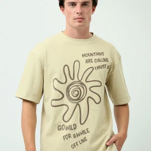 T-shirt homme au design moderne avec imprimé distinctif – TSH24SPRO20993TM1