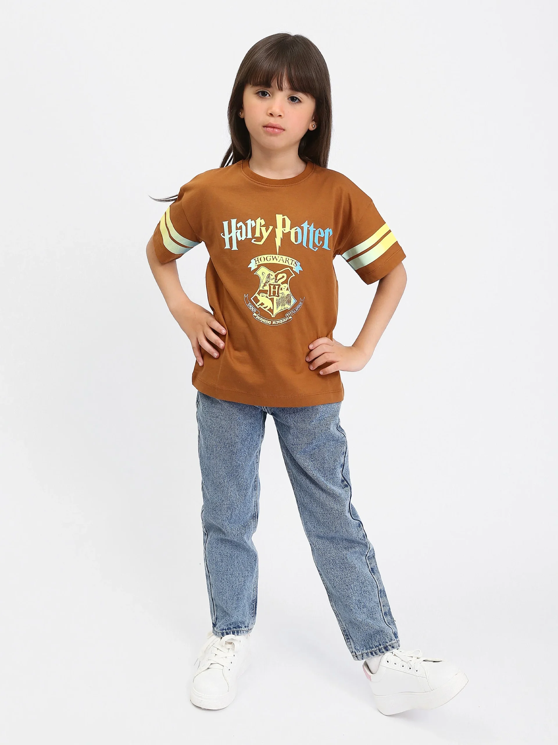 T-shirt fille Harry Potter Hogwarts noir et marron - TSH24SPRO70878MG1 – Image 9