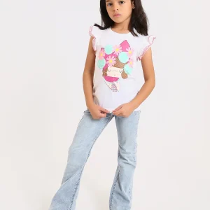 T-shirt Filles "Fruits et Fleurs" - TSH24SPRS70513MG1